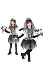 Halloween Skelet Bruid Jurkje Kind