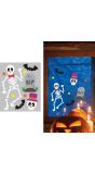 Halloween Skelet Gel Raamstickers