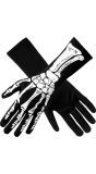 Halloween Skelet Handschoenen Xl