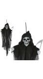 Halloween Skelet Hangende Magerij Hein met Zeis