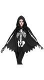 Halloween Skelet Poncho