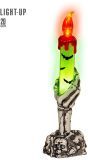 Halloween Skeletten Kaarsenhouder met Kaars