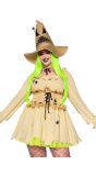 Halloween Spider Witch Heksenjurkje Plus Size