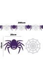 Halloween Spinnen en Spinnenweb Slinger
