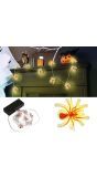 Halloween Spinnen Lichtslinger 300cm