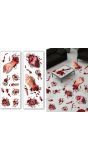 Halloween Stickers Afgehakte Lichaamsdelen