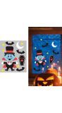 Halloween Vampier Gel Raamstickers