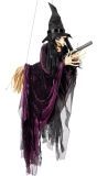 Halloween Vliegende Heks Hangdecoratie