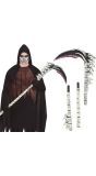 Halloween Wapen Zeis 150cm Zwart Beige Ruggengraat