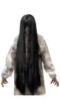 Halloween Zwarte Kwade Geest Pruik