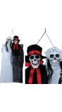 Hangende Skelet Bruidspaar Halloween