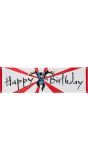 Happy Birthday' Ninja Spandoek 50X180cm