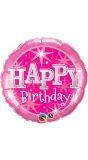 Happy Birthday Roze Verjaardag Folieballon