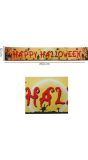 Happy Halloween Banner Oranje