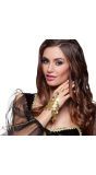 Harem Danseres Gouden Muntjes Vinger Handschoen