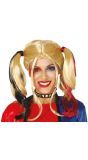 Harley Quinn Blonde Pruik