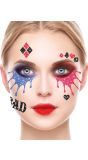 Harley Quinn Glittermasker