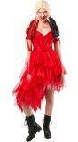 Harley Quinn Rood Jurk Volwassenen Dames