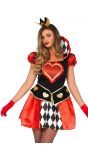 Hartenkoningin Jurk Wonderland