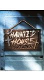 Haunted House Wandbord