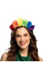 Hawaii Diadeem Flora Regenboog Dames