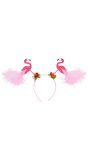 Hawaii Glitter Flamingo Haarband