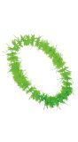 Hawaii Krans Groen met Glitters