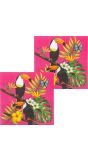 Hawaii Toekan Party Servetten