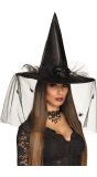 Heks Esmeralda Hoed Zwart