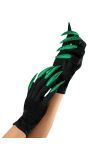 Heks Handschoenen met Groene Nagels