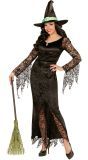 Heksen Jurk Groene Band