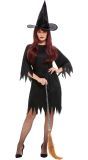 Heksen Kostuum Dames Zwart