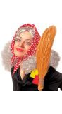 Heksen Pruik met Hoofddoek
