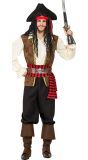Heren Piraat Jones Kostuum