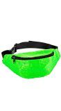 Heuptas Neon Groen Glitter Dames Heren