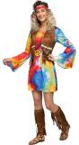Hippe Tie Dye Damesjurk