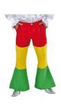 Hippie Broek Rood,Geel,Groen