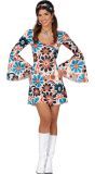 Hippie Disco Jurk 70's Dame