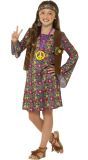 Hippie Flower Power Jurkje Meisjes