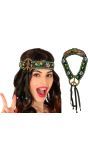 Hippie Hoofdband met Peaceteken