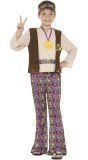 Hippie Jongens Outfit Bloemen