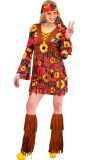 Hippie Jurkje Bloemen Carnaval Dames