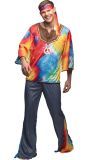 Hippie Kostuum Heren Tie Dye