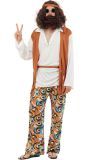 Hippie Man Heren Outfit jaren 60