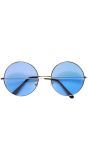 Hippie Retro Bril Blauw
