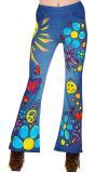 Hippie Smiley Flared Jeans Legging