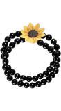 Hippie Zonnebloem Armband Dames