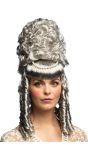 Hoge Barok Pruik Dames Grijs