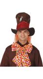 Hoge Mad Hatter Hoed met Haar