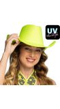 Hoge Neongele Festival Cowboyhoed